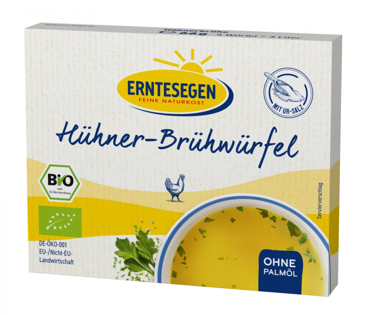 Erntesegen Hühner Brühwürfel, à 11 gr für 0,5 ltr,