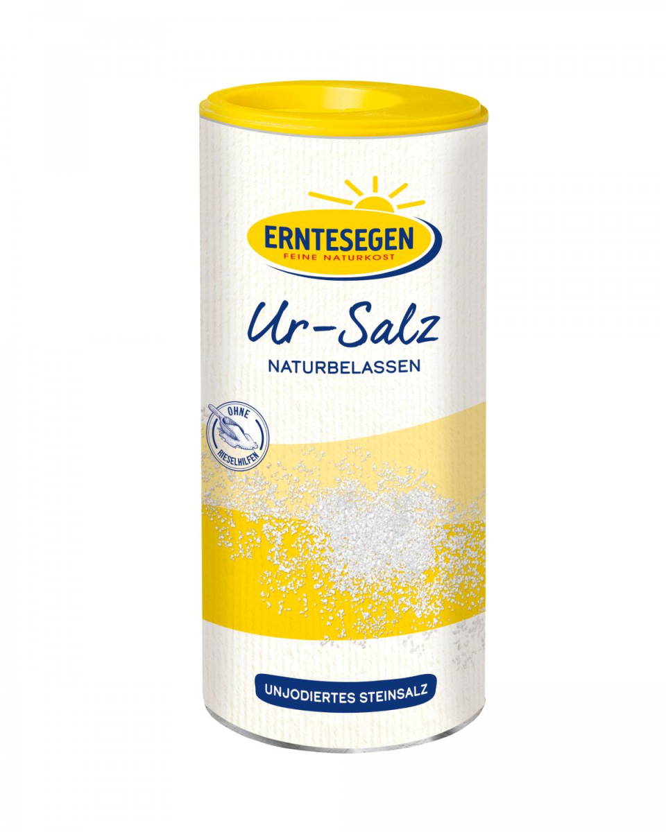 Erntesegen Ur-Salz fein, unjodiert, Streudose, 400