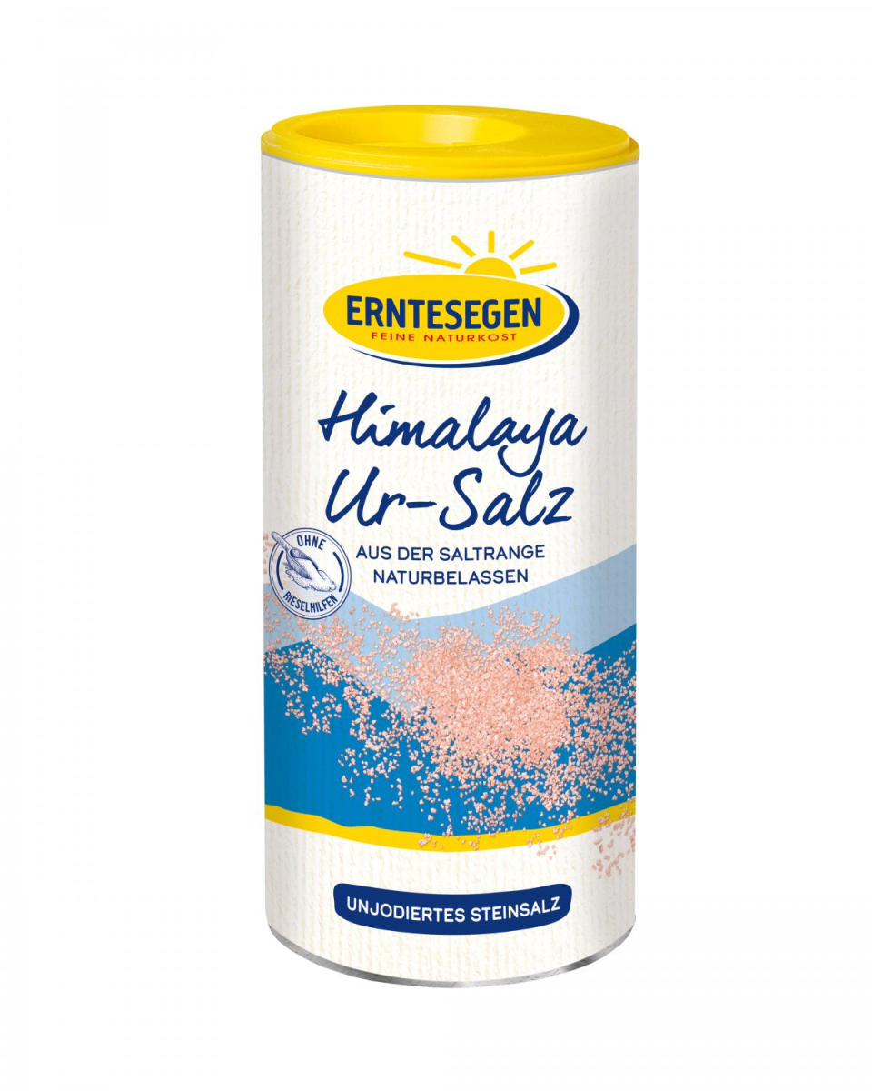 Erntesegen Himalaya Ur-Salz, unjodiert, 400 gr Dos