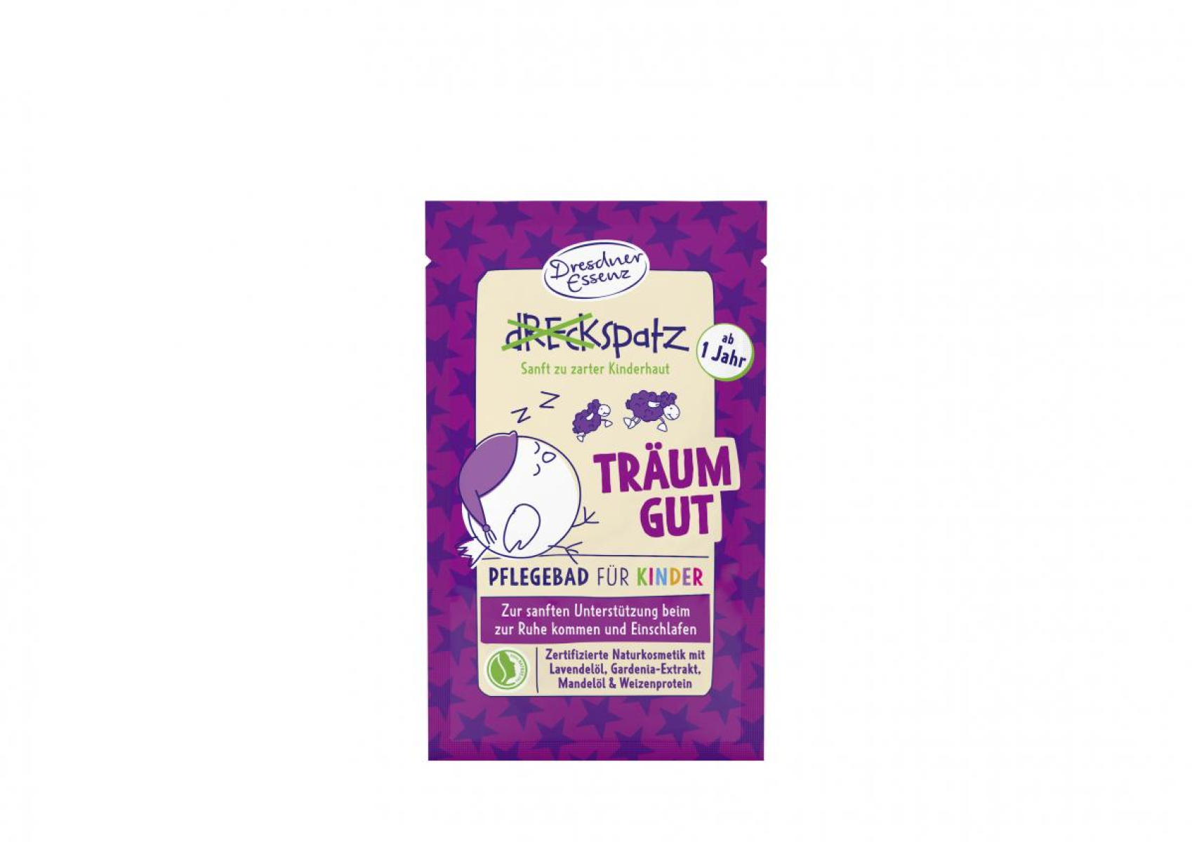 Dreckspatz Pflegebad Träum gut, 60 g Stück