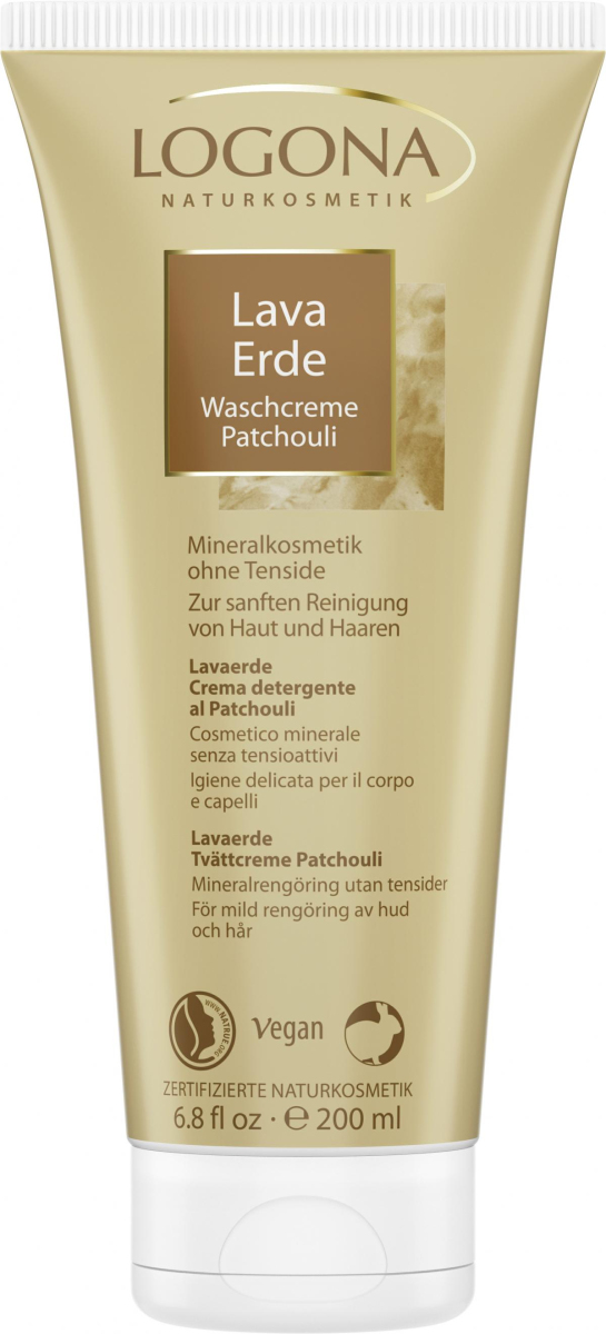 Logona Lavaerde Waschcreme Patchouli,  200 ml Tube