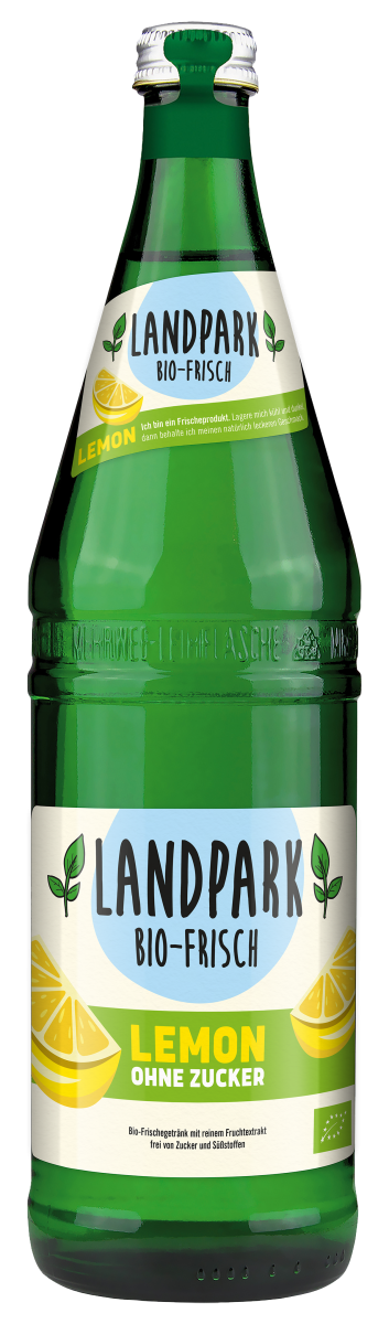 Landpark Bio-Quelle Lemon, 0,75 ltr Flasche