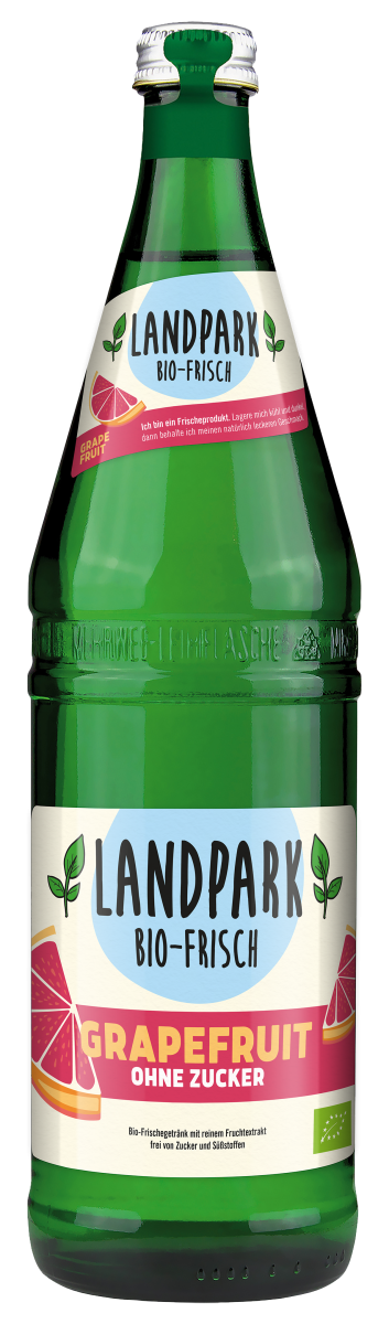 Landpark Bio-Quelle Grapefruit, 0,75 L Flasche