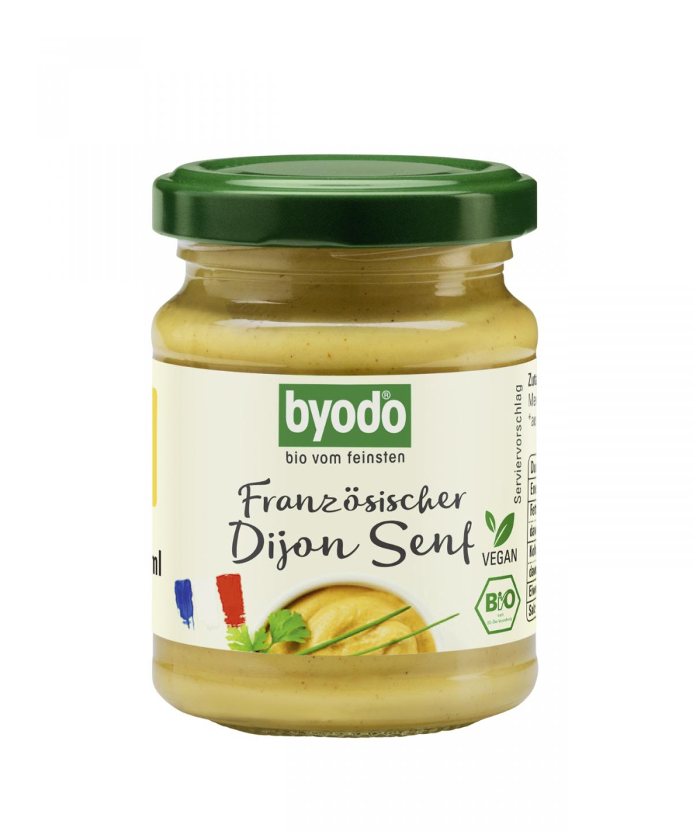 byodo Dijon Senf, 125 ml Glas