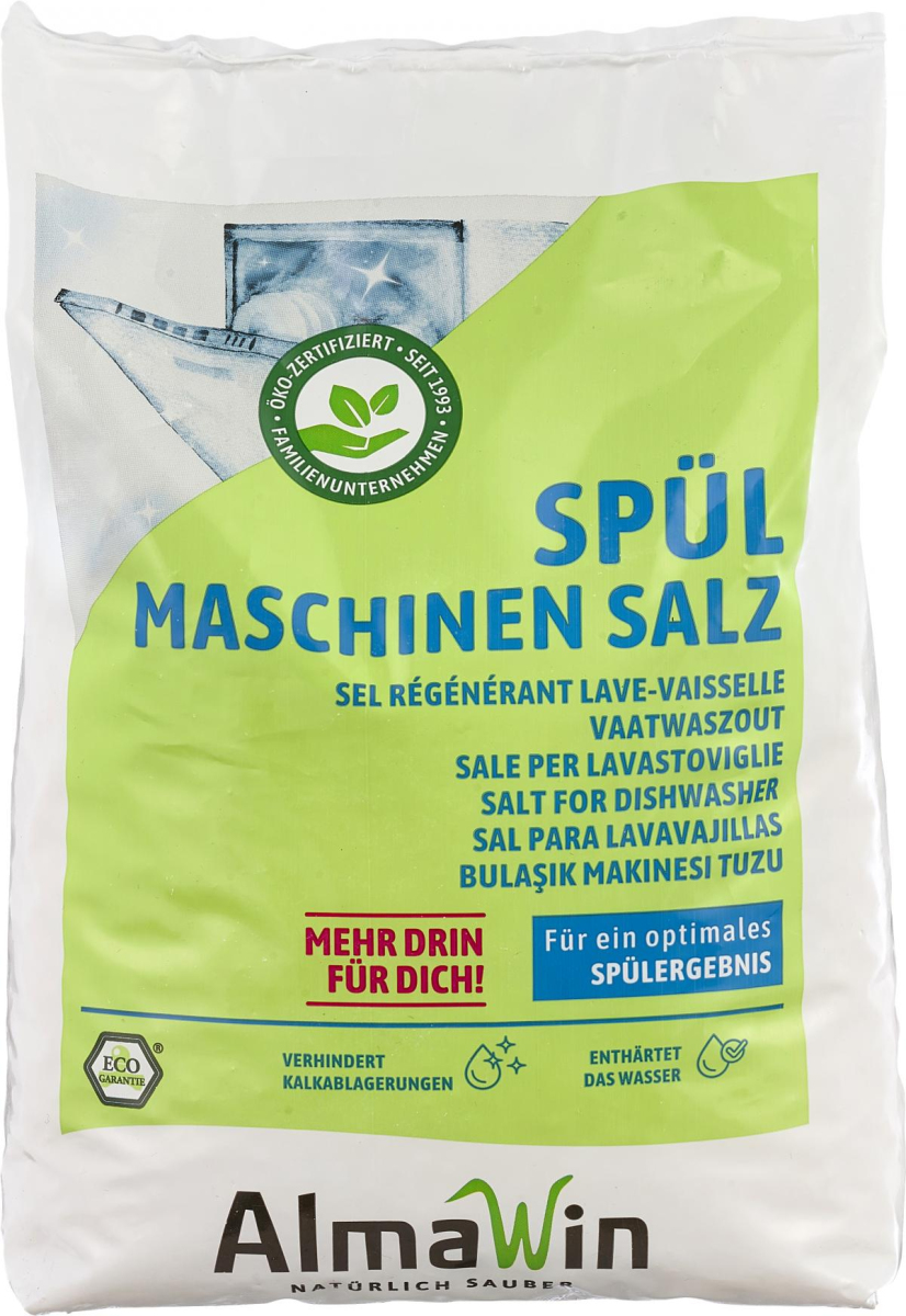 Alma Win Geschirrspülsalz, 2 kg Beutel