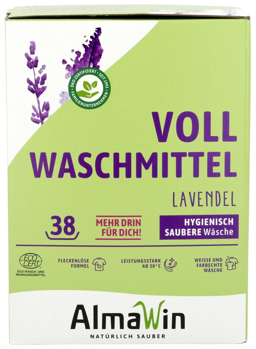 Alma Win Vollwaschmittel, 2 kg Packung