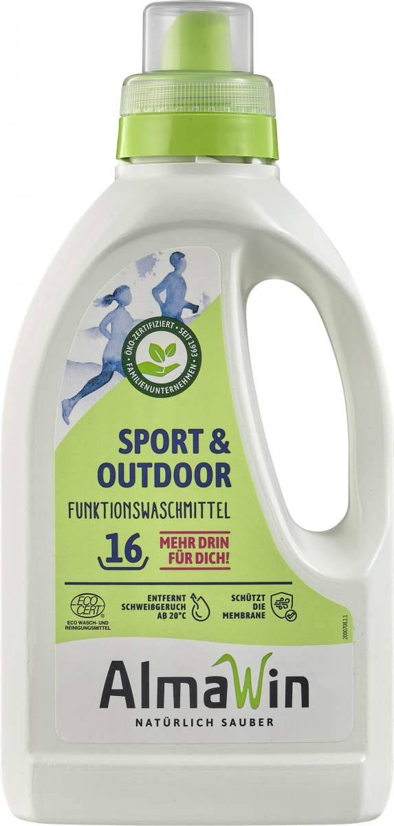 Alma Win Waschmittel Sport + Outdoor, 0,75 ltr Fla