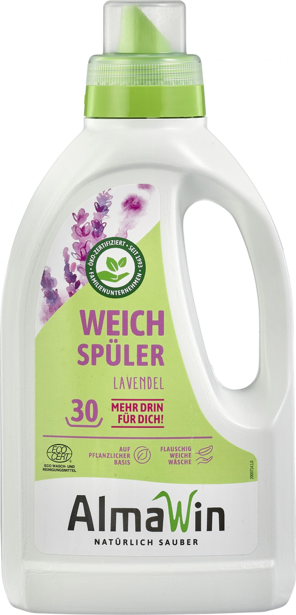 Alma Win Weichspüler Lavendel, 0,75 ltr Flasche