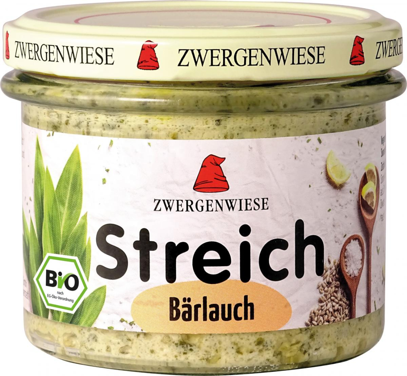 Zwergenwiese Bärlauch Streich, 180 gr Glas