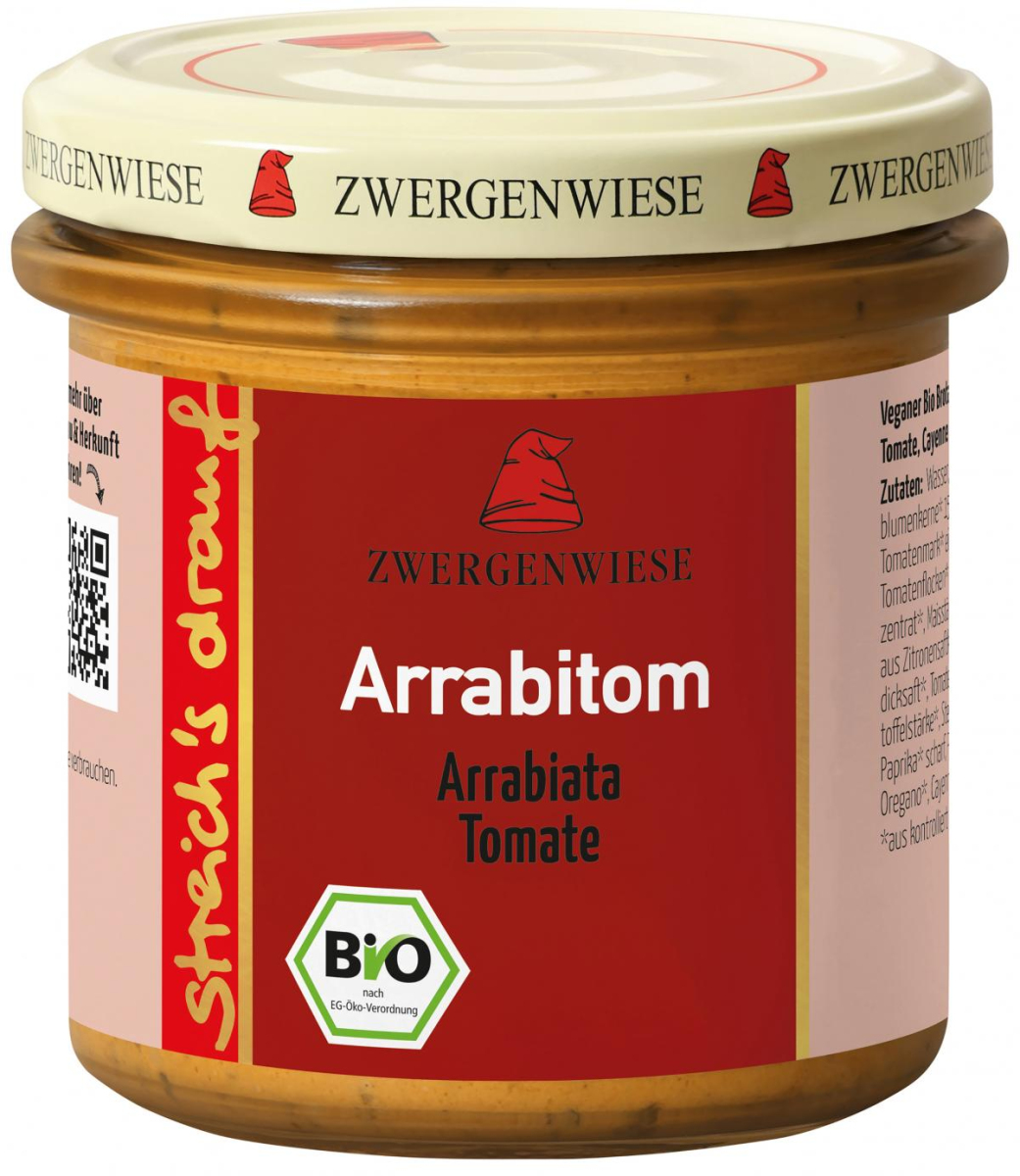 Zwergenwiese streichs drauf Arrabitom, 135 g Glas