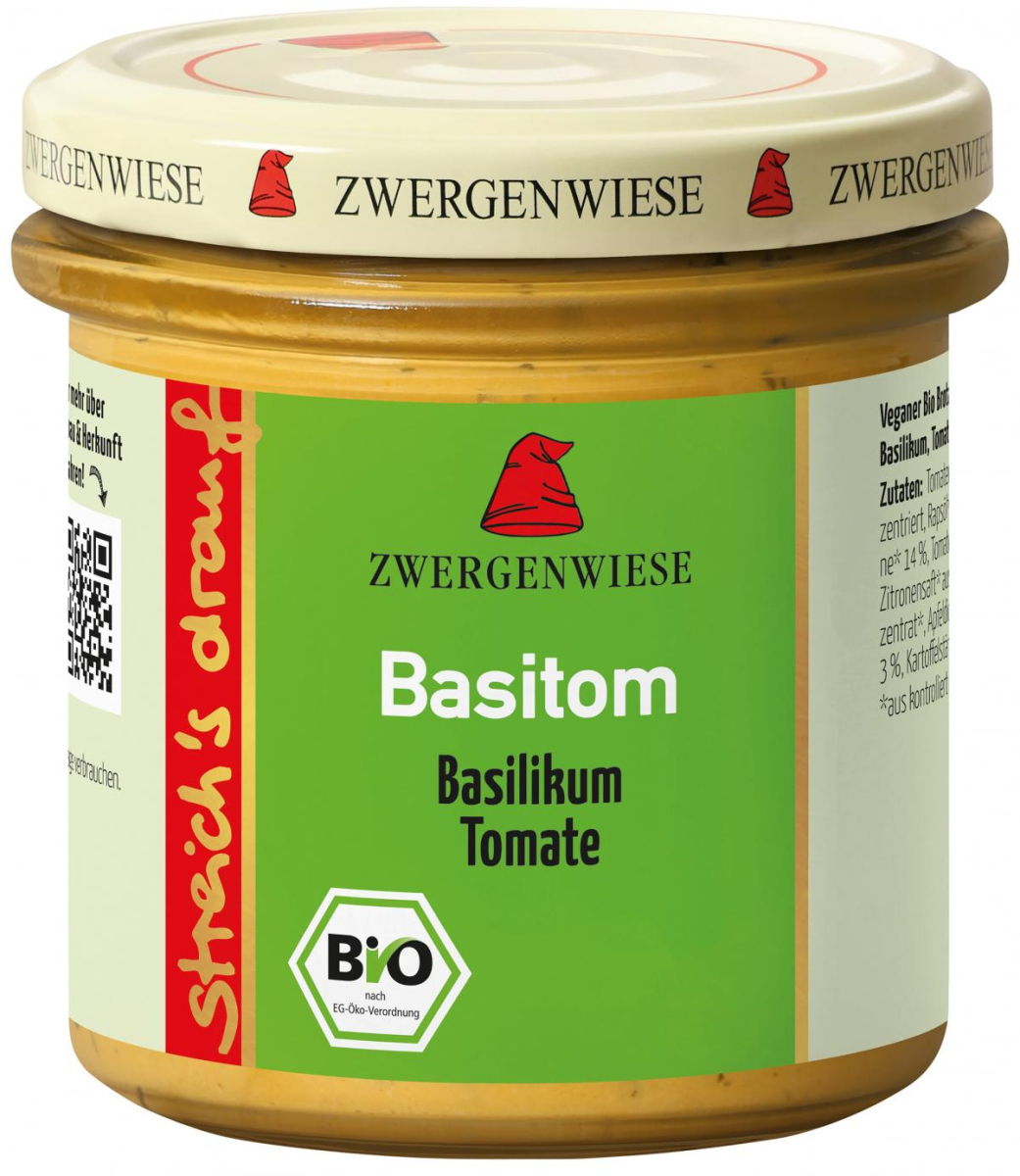 Zwergenwiese streichs drauf Basitom, 135 g Glas