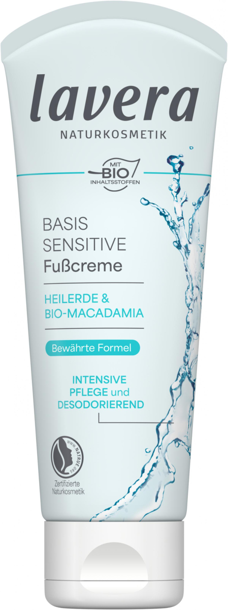lavera basis sensitiv Fusscreme, 75 ml Tube