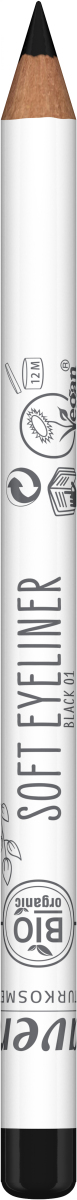 lavera Soft Eyeliner -Black 01