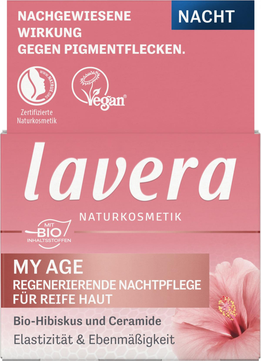 lavera My Age Regenerierende Nachtpflege, 50 ml Ti