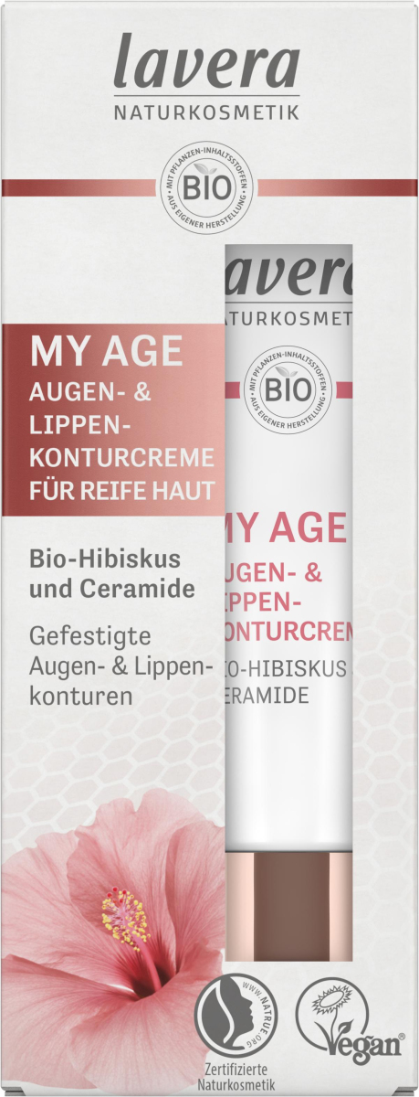 lavera My Age Augen- & Lippenkonturcreme, 15 ml