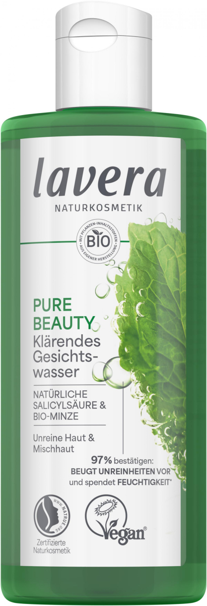 lavera Pure Beauty Gesichtswasser, 200 ml Flasche