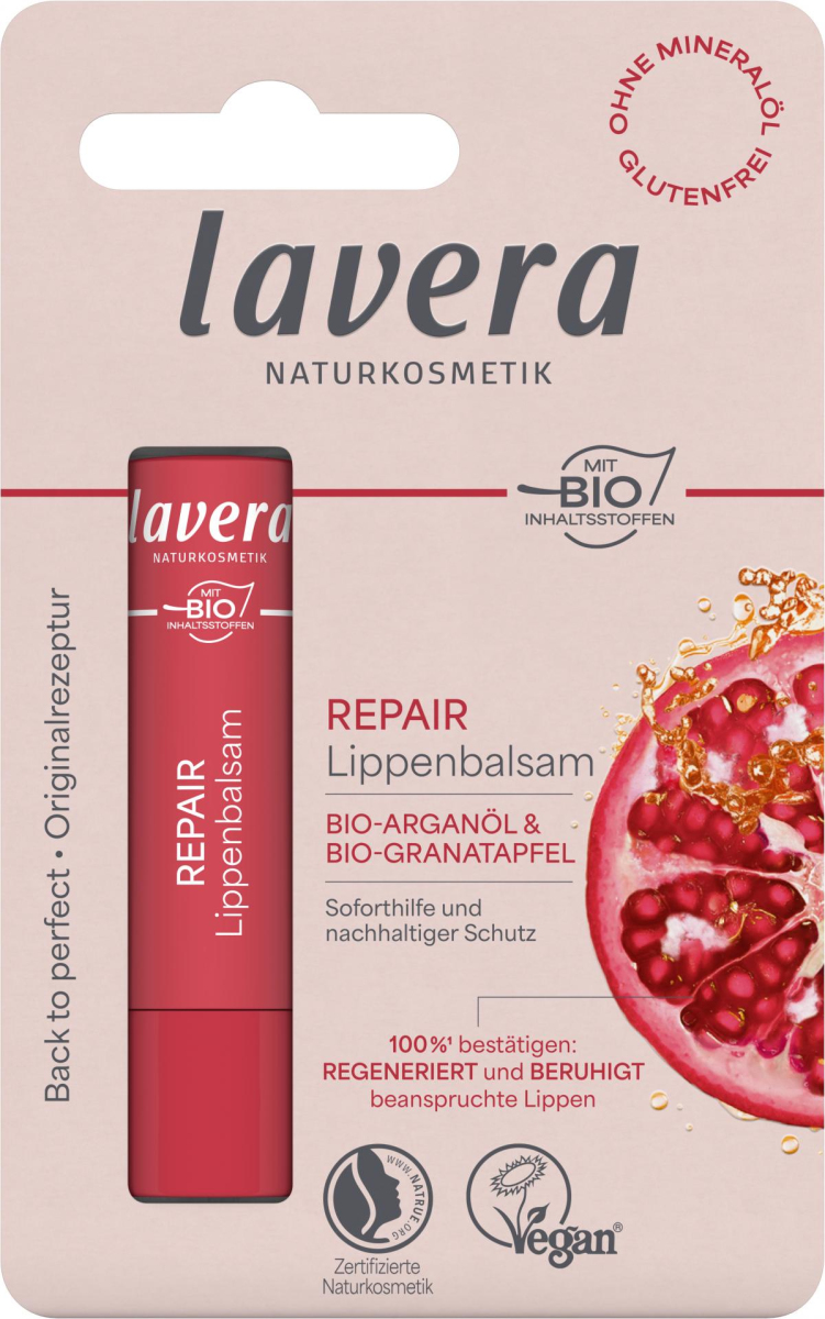 lavera Lippenbalsam Repair, 4,5 g Stück
