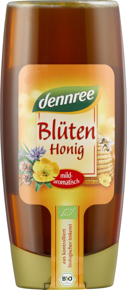 dennree Blütenhonig, Mexiko/Rumänien,  700 gr PET-