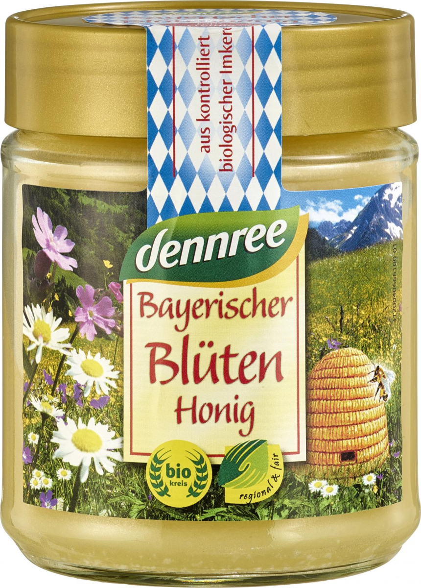 Bayerischer Blütenhonig, 500 gr Glas