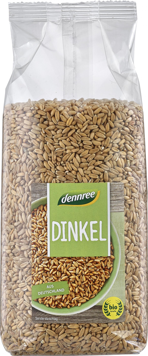 dennree Dinkel, Deutschland, 1 kg Packung