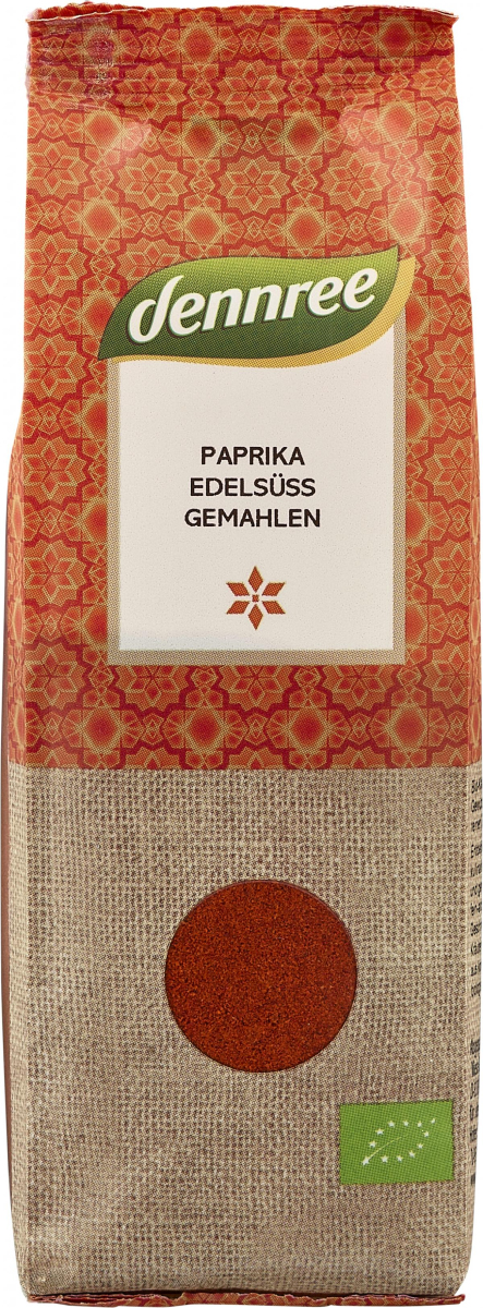 dennree Paprika, edelsüß, 70 gr Packung