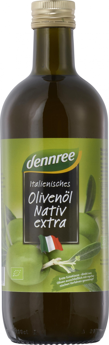 dennree Olivenöl Italien, nativ extra, intensiv fr