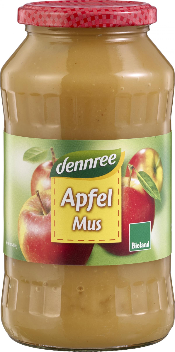 dennree Apfelmus, 700 gr Glas