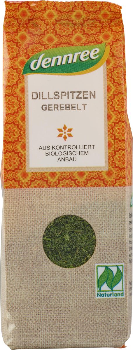 dennree Dillspitzen, 18 gr Packung -Naturland-