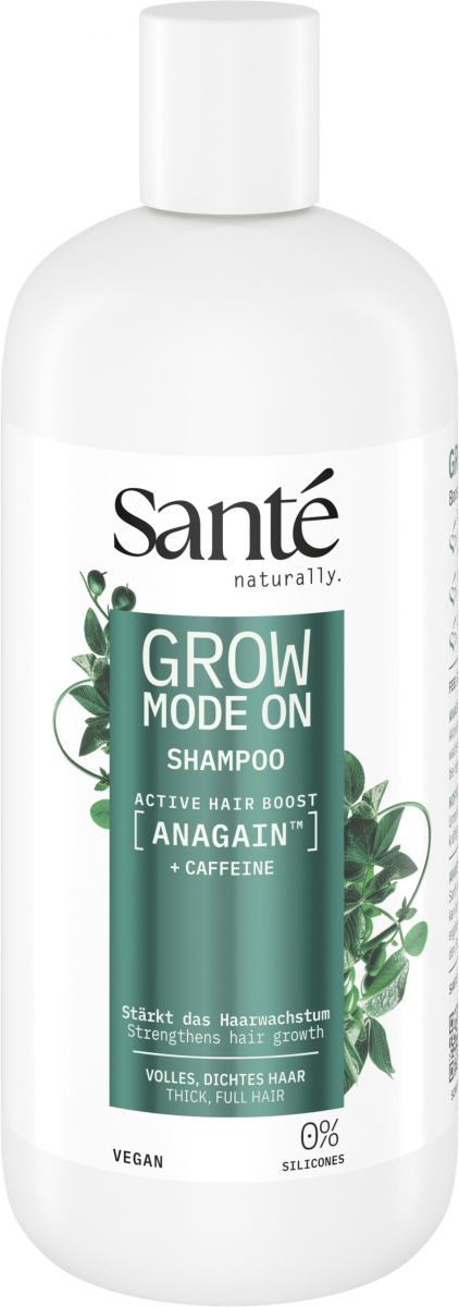 Sante Grow Mode On Shampoo, 500 ml Flasche