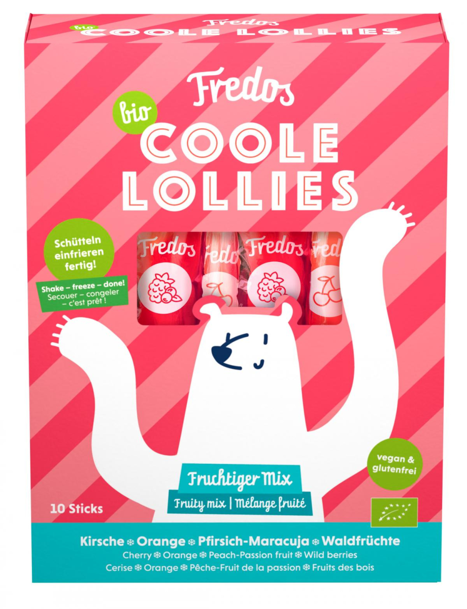 Fredo´s Fredos Coole Lollies Fruchtiger Mix, 300 m