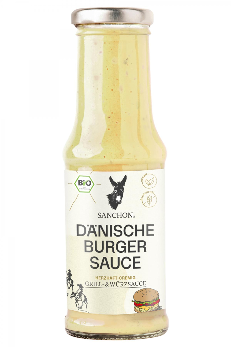 Sanchon Dänische Burgersauce, 210 ml Flasche