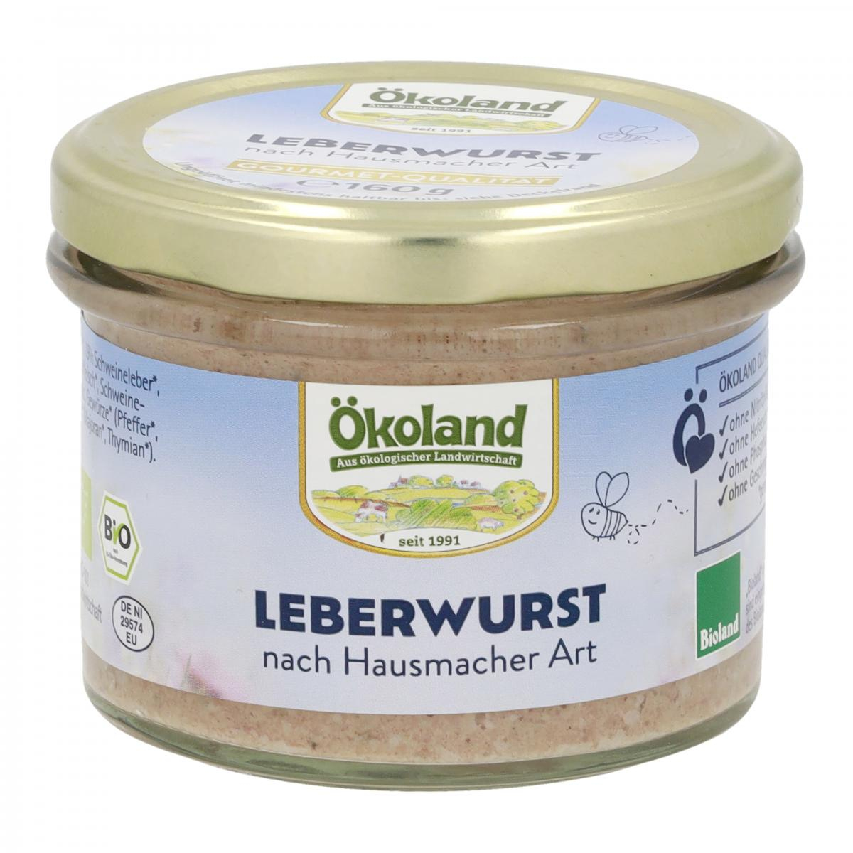 Ökoland Leberwurst nach Hausmacher Art - Gourmet-Q