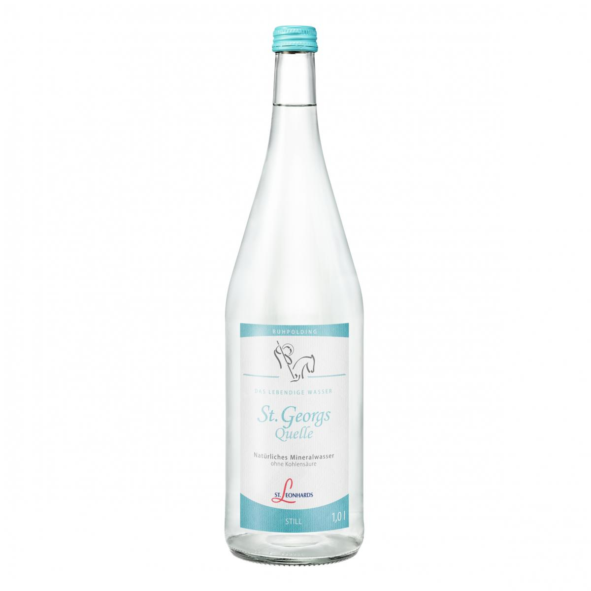 St. Leonhards St. Georgsquelle still, 1 ltr Flasch