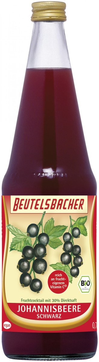 Beutelsbacher Schwarze Johannisbeere 0,7 ltr Flasc