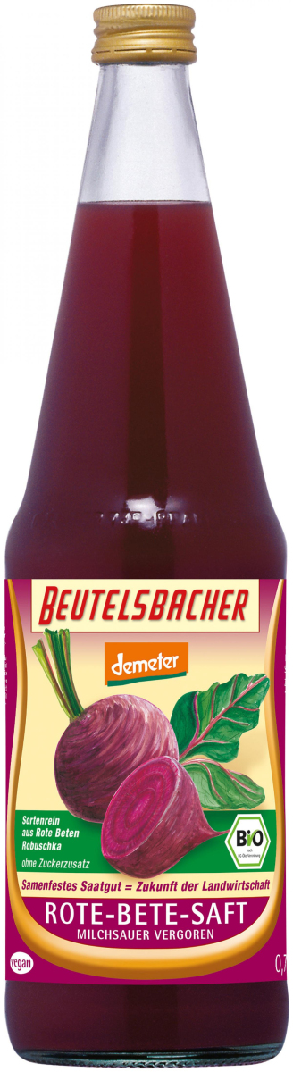 Beutelsbacher Rote-Betesaft milchsauer vergoren, s