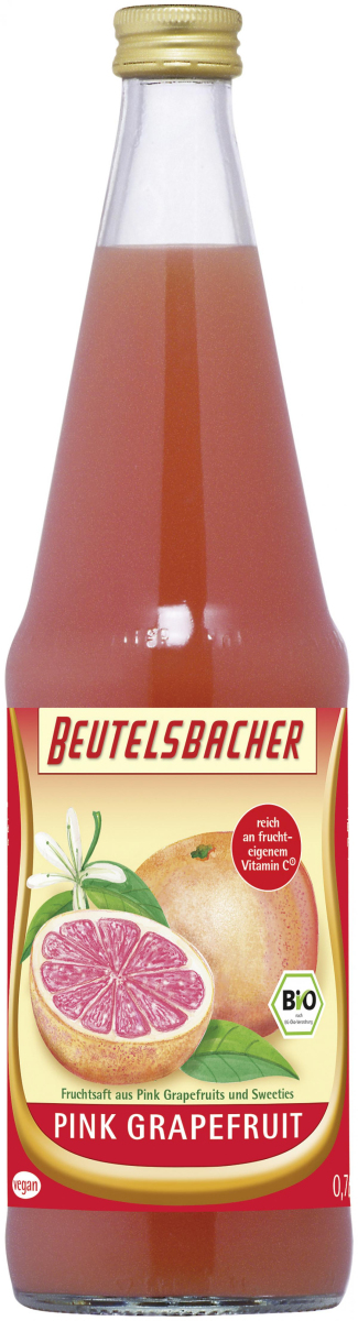 Beutelsbacher Pink Grapefruit Direktsaft, 0,7 ltr