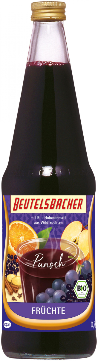Beutelsbacher Früchte-Glühpunsch, 0,7 ltr Flasche