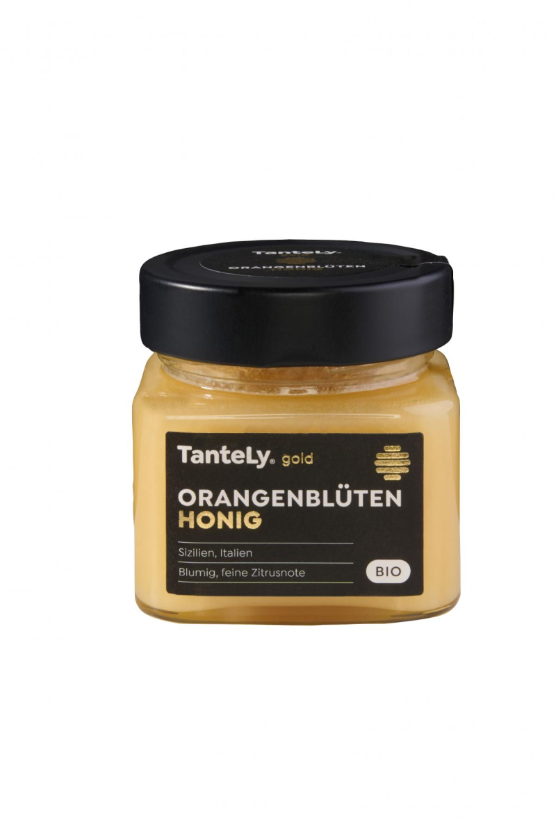 TanteLy Orangenblütenhonig, 275 gr Glas