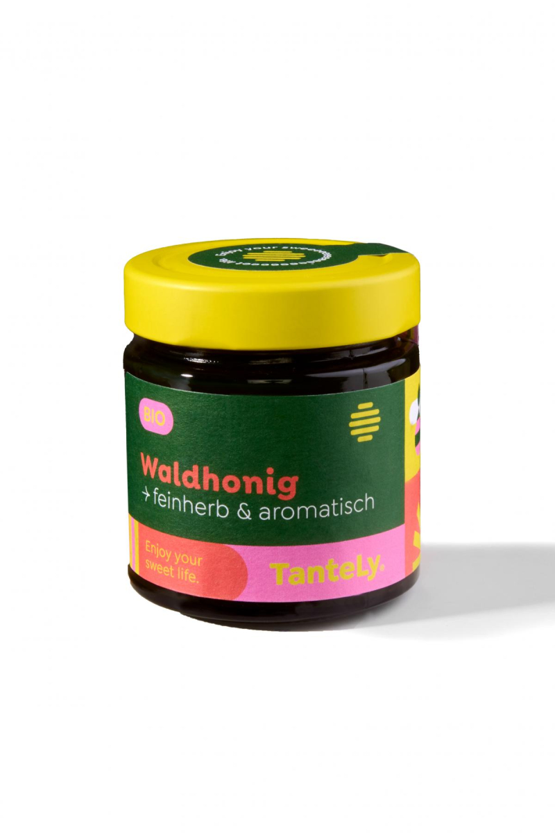 TanteLy Waldhonig, 250 g Glas