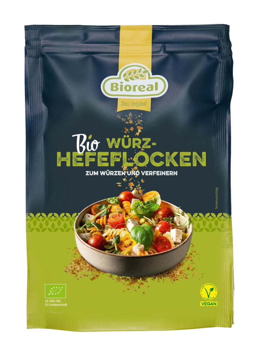 Bioreal Würzhefeflocken, 100 gr Packung