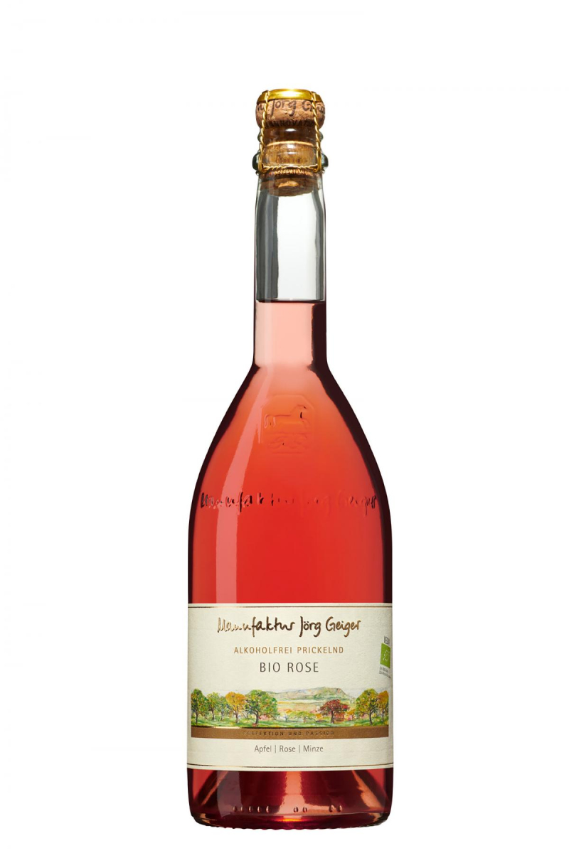 Bio PriSecco 0,75 l "Bio-Rose" - alkoholfrei