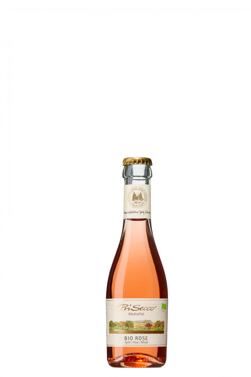 Bio PriSecco 0,2 l "Bio-Rosé" - alkoholfrei