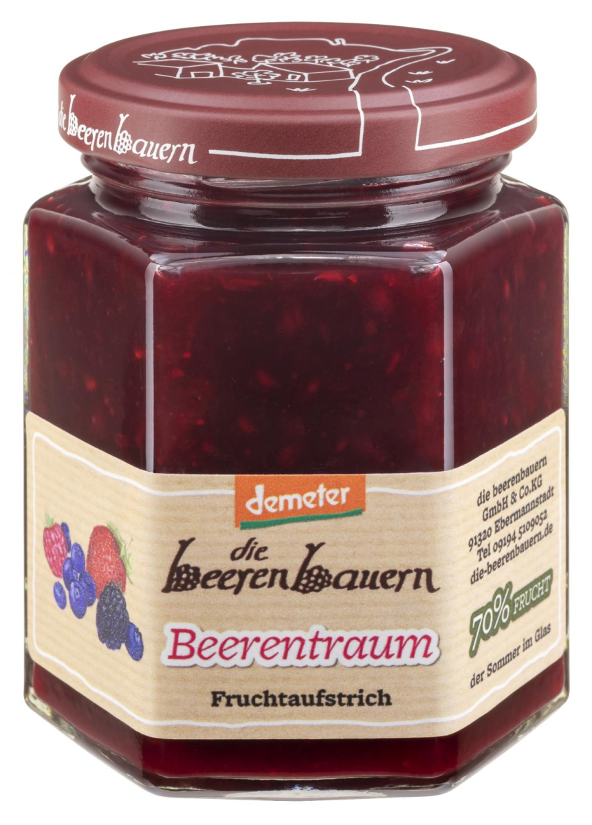 die beerenbauern Beerentraum Fruchtaufstrich, 200