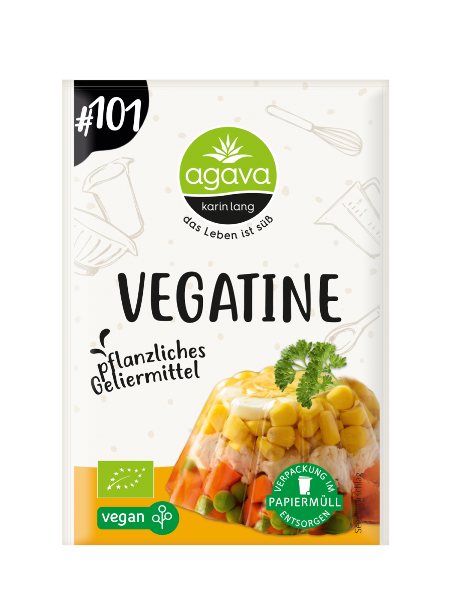 Agava Karin Lang Vegatine - pflanzliches Geliermit