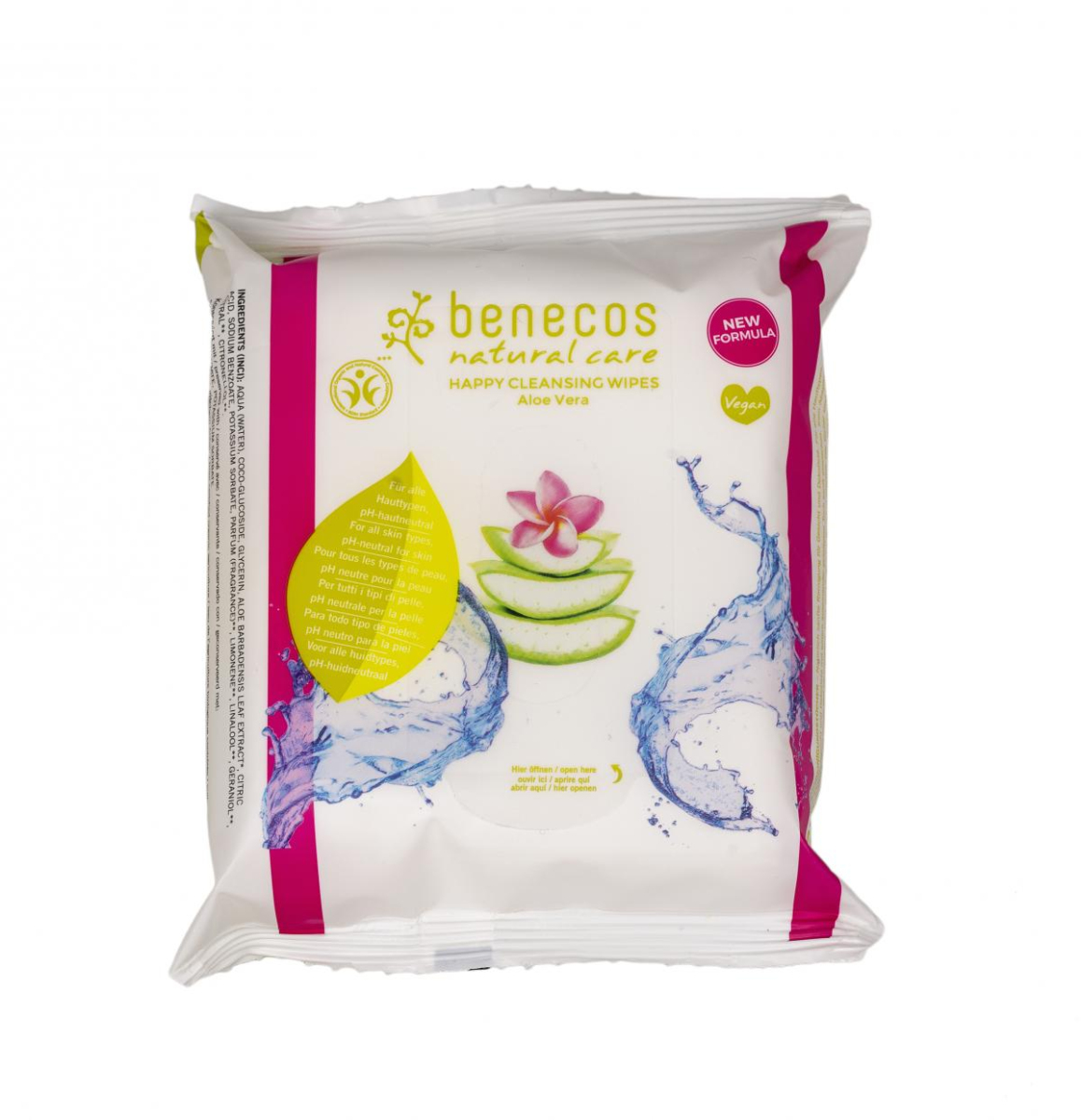 benecos Cleansing Wipes, 25 St Packung