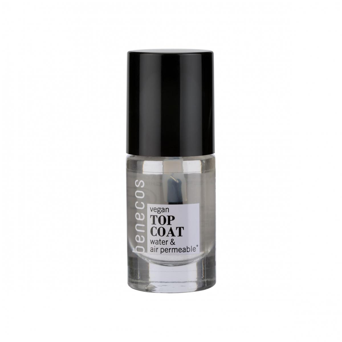 benecos Nail Polish crystal, 5 ml Flasche