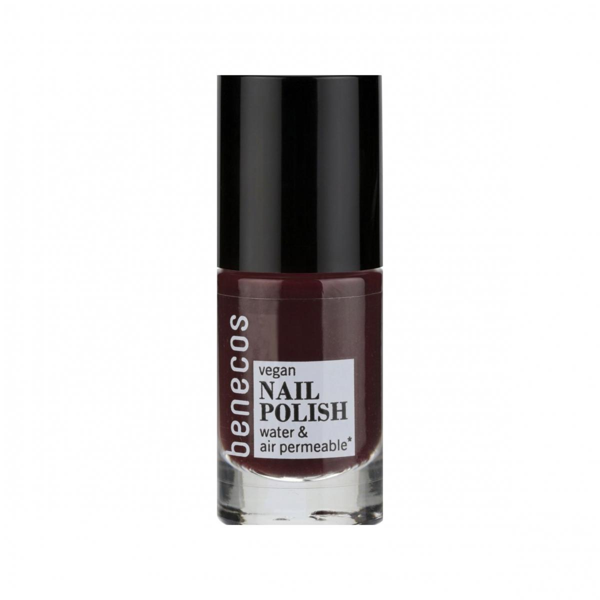 benecos Nail Polish vamp, 5 ml Flasche