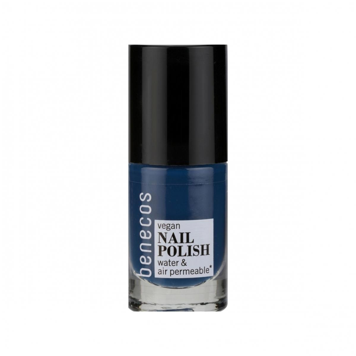 benecos Nail Polish nordic blue, 5 ml Flasche