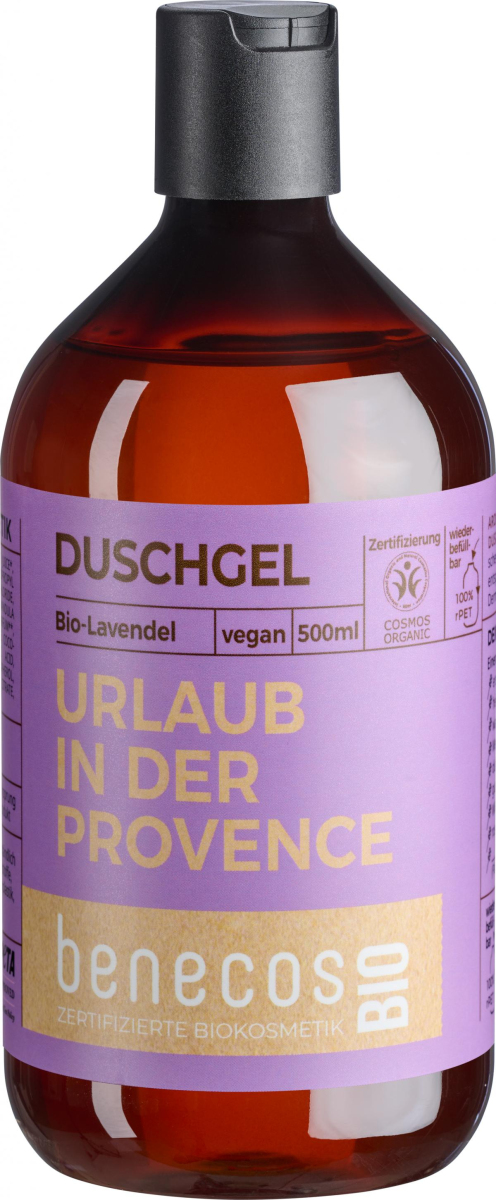 benecos Duschgel Urlaub in der Provence, 500 ml Fl