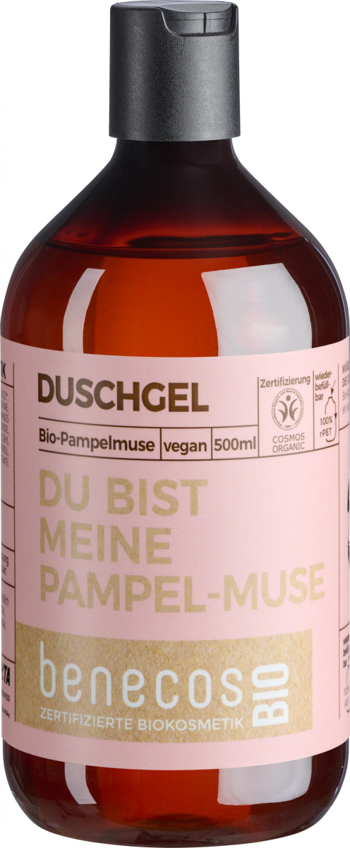 benecos Duschgel Du bist meine Pampel-Muse, 500 ml